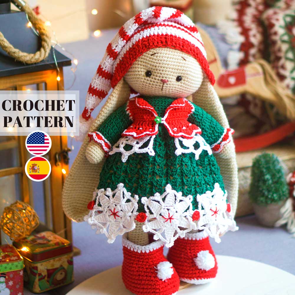 Crochet Doll Clothes Pattern - Outfit Regina