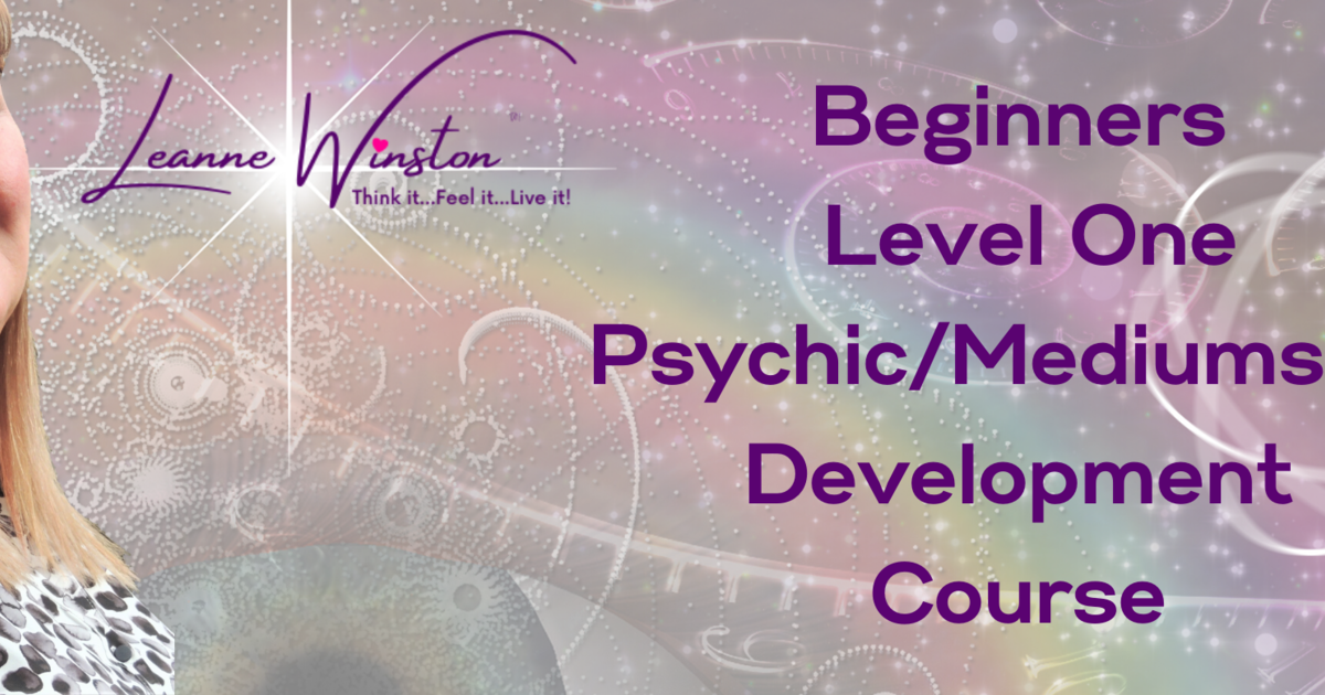 Psychic/Mediumship Beginners Level 1 Online Course