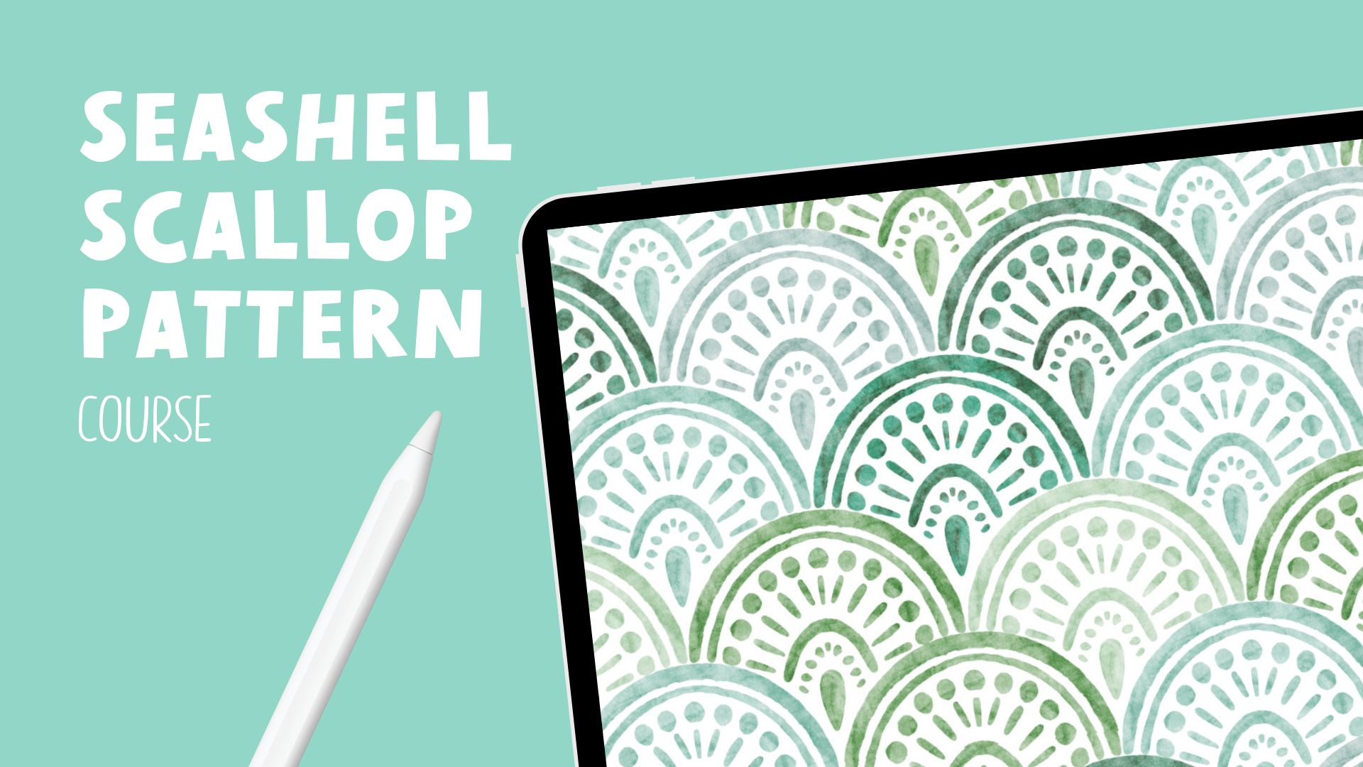 Seashell Scallop Pattern
