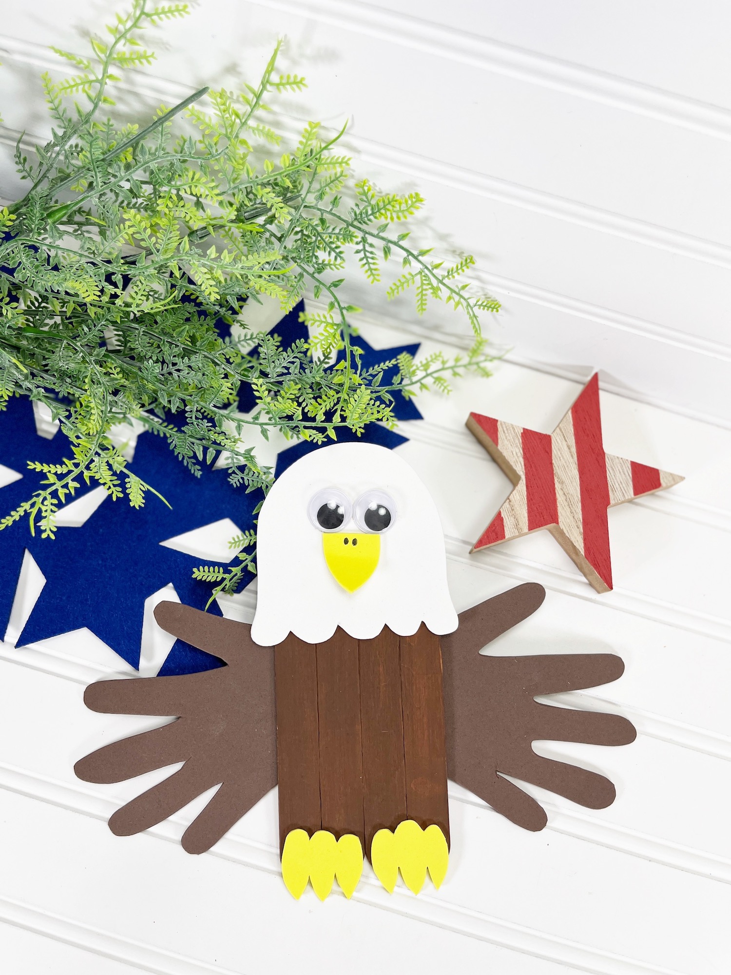 Eagle Handprint Craft