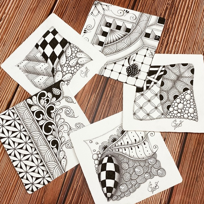 Zentangle video classes