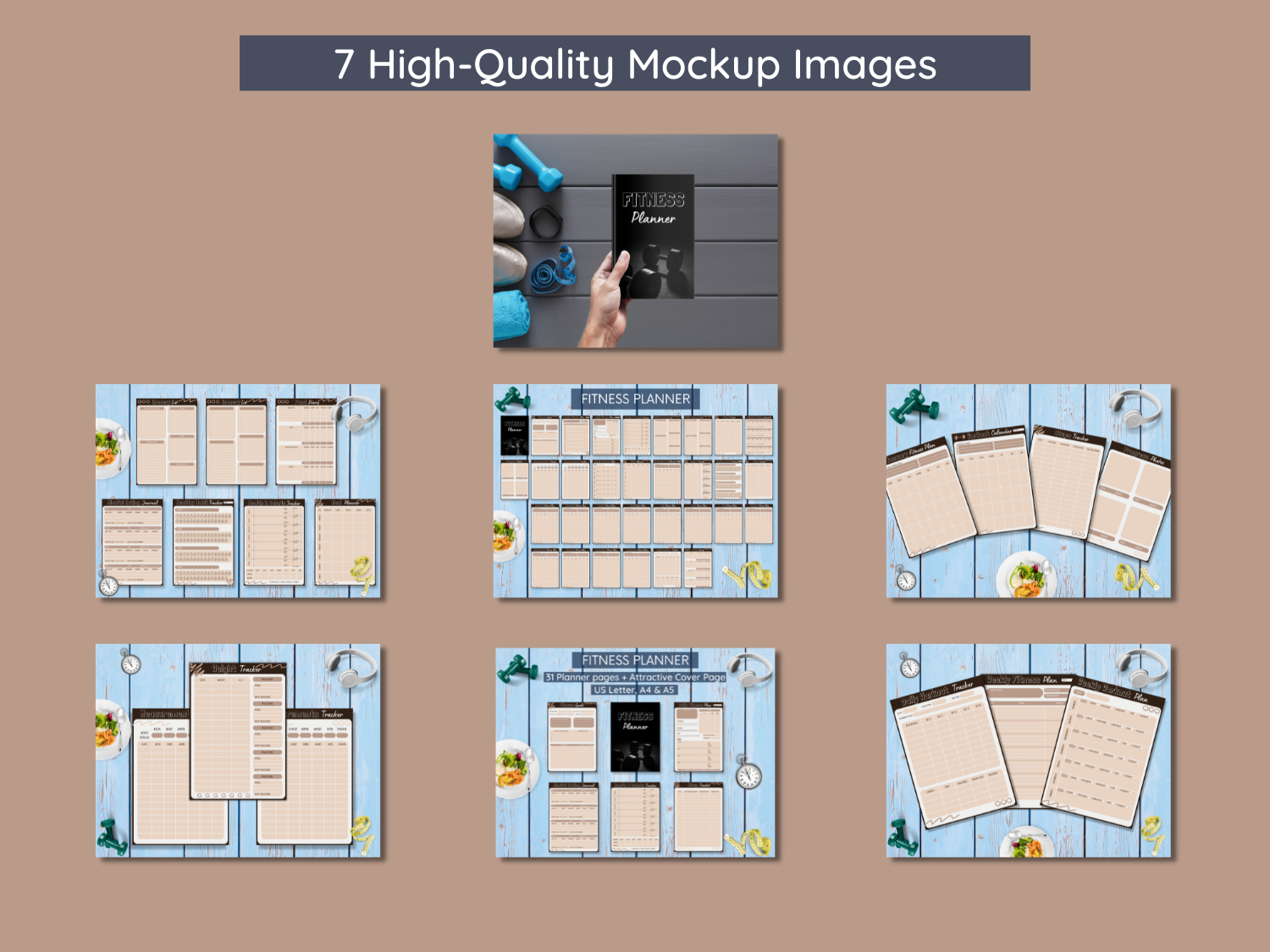 Fitness Planner with PLR