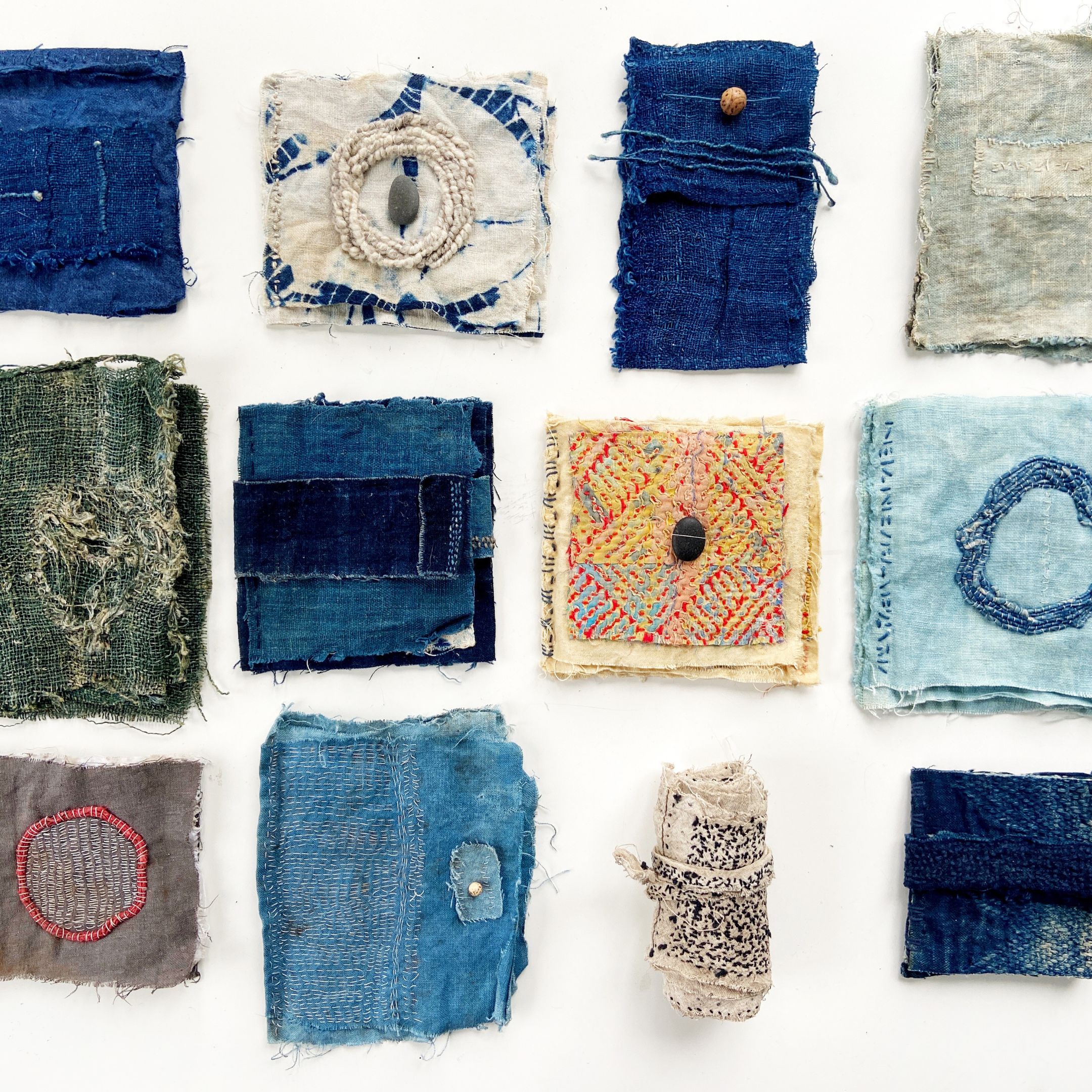 Make Fabric Meditation Books 55