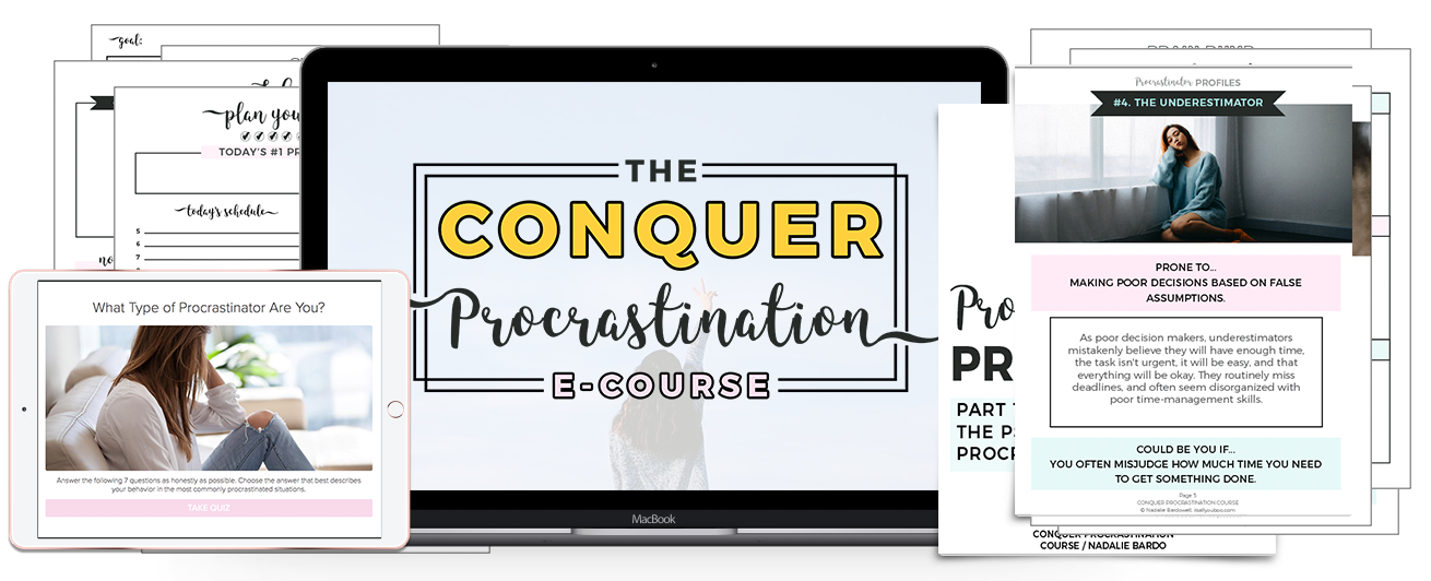 Procrastination resources picture