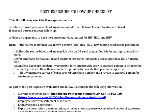 What Is A Post Exposure Nurse? – POVG