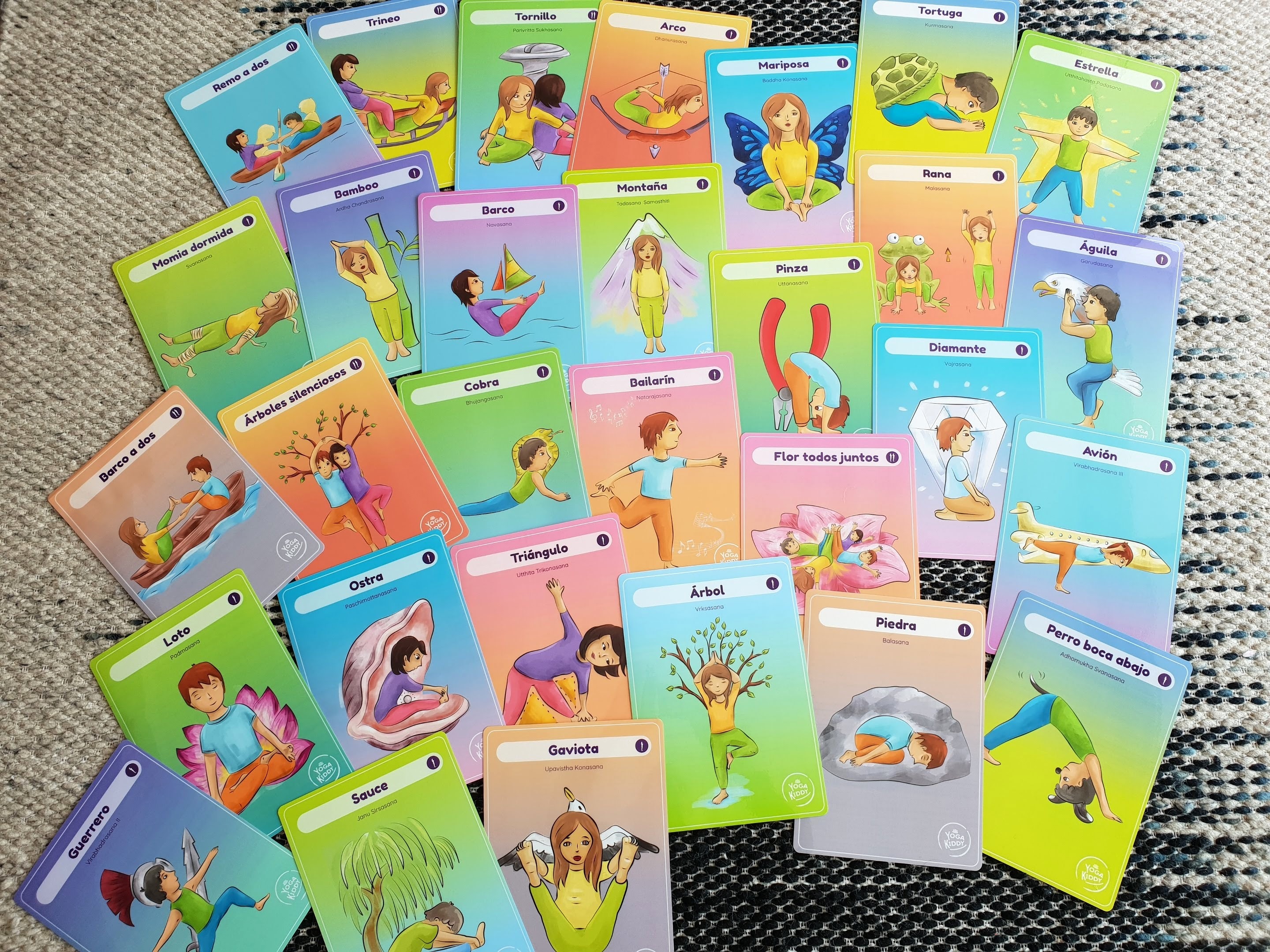 30 Maravillosas Cartas De Yoga Para Ninos Listas Para Imprimir Pdf