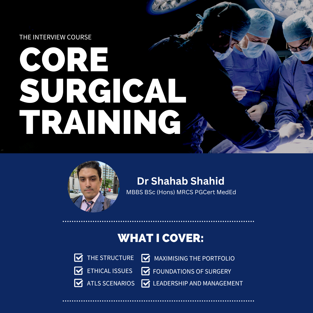 The Core Surgical Training Interview Course