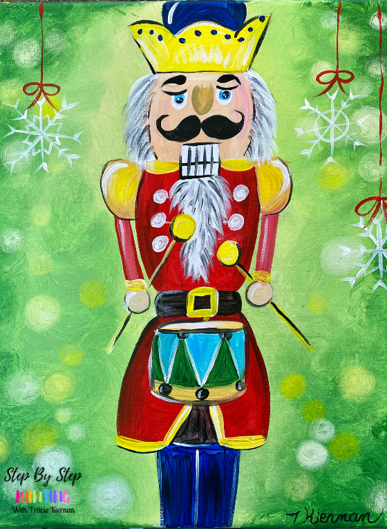 "Nutcracker" Acrylic Painting Exclusive Tutorial