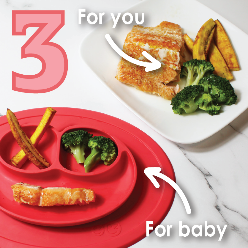 Introduce 101 foods to your baby with Family meals from the start™ Joi