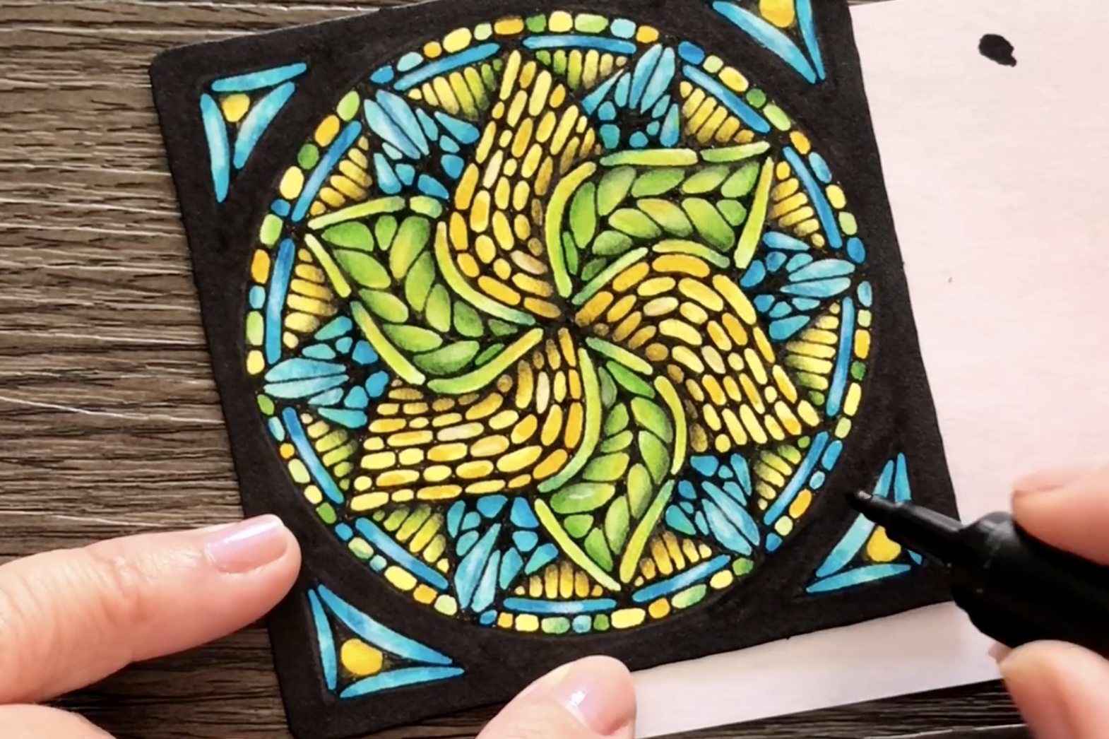 Video Zentangle Art Classes - Zen Linea