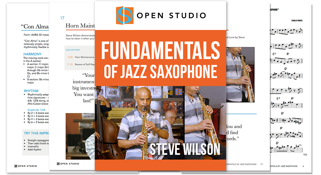 Fundamentals of Jazz Saxophone Steve Wilson