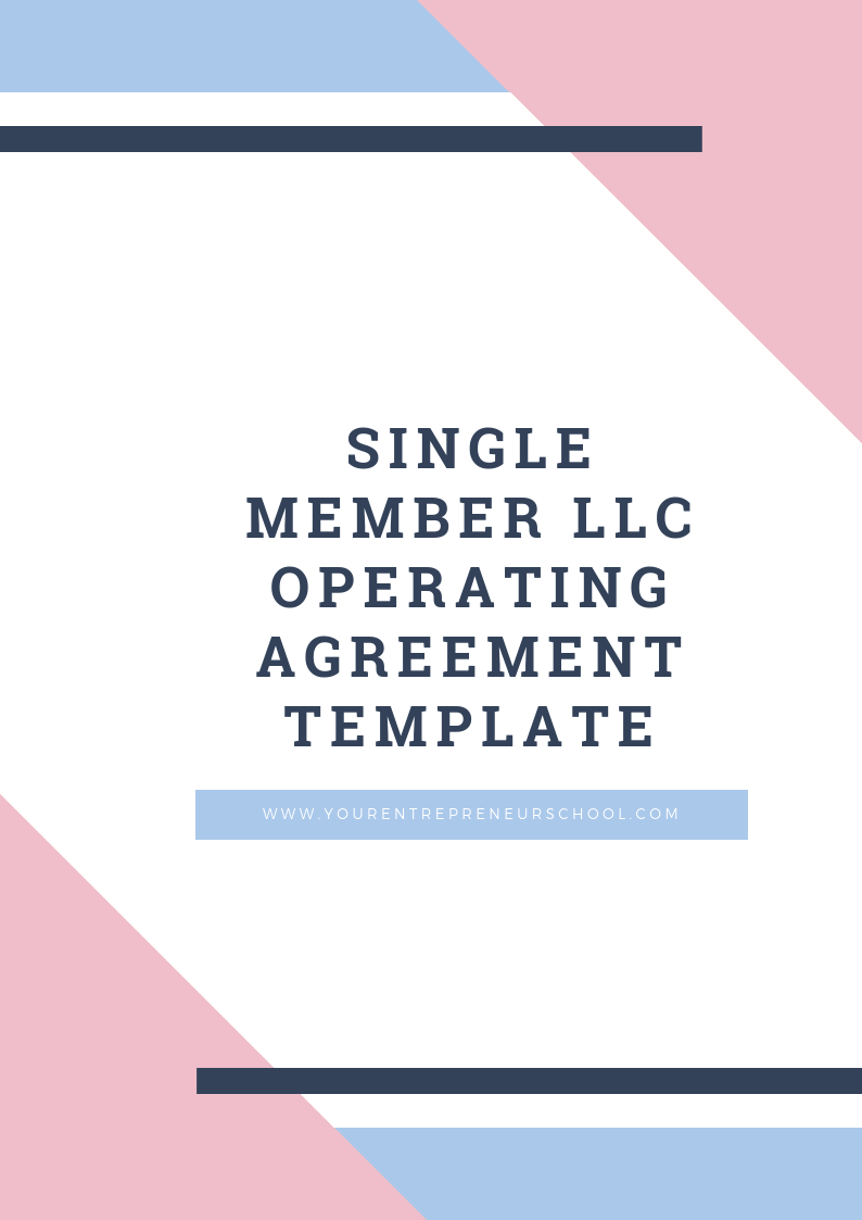 single-member-llc-operating-agreement