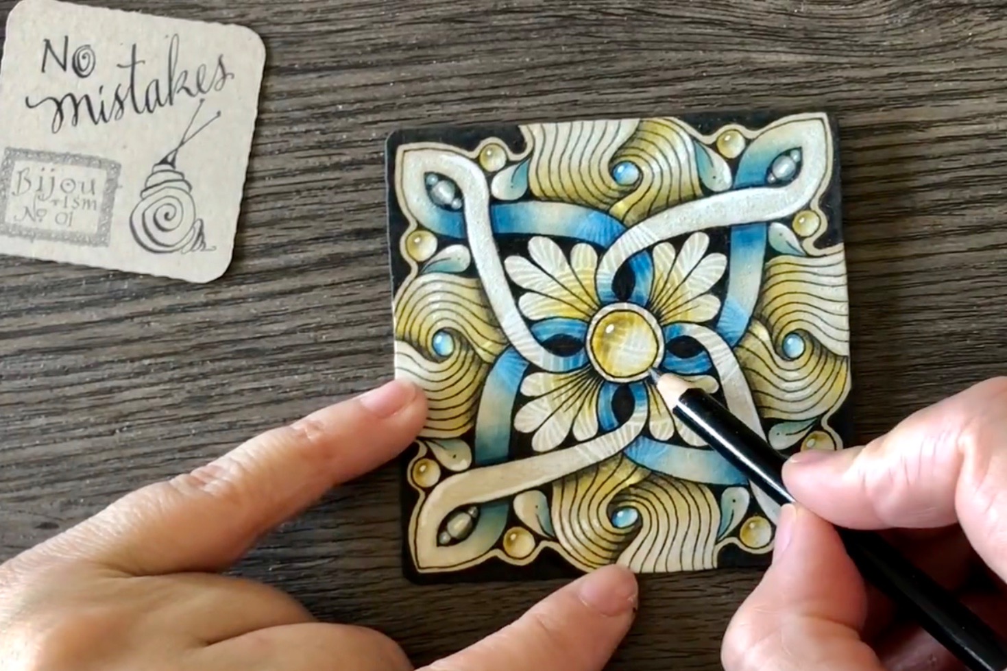 Video Zentangle Art Classes - Zen Linea