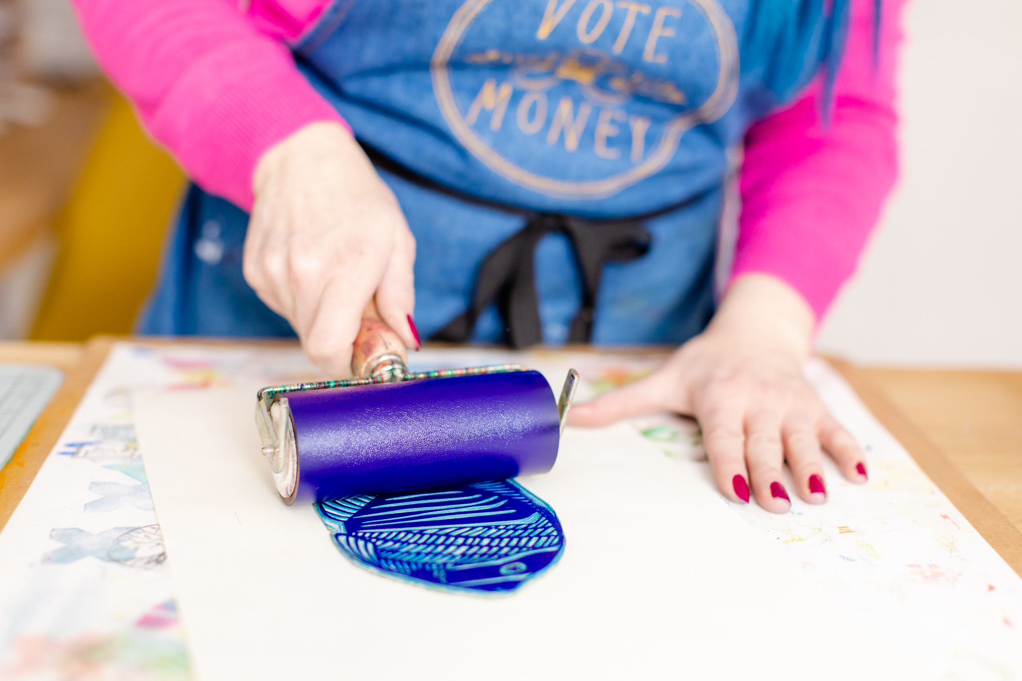 Learning Linocut: A Foundation Course in Linocut Printing