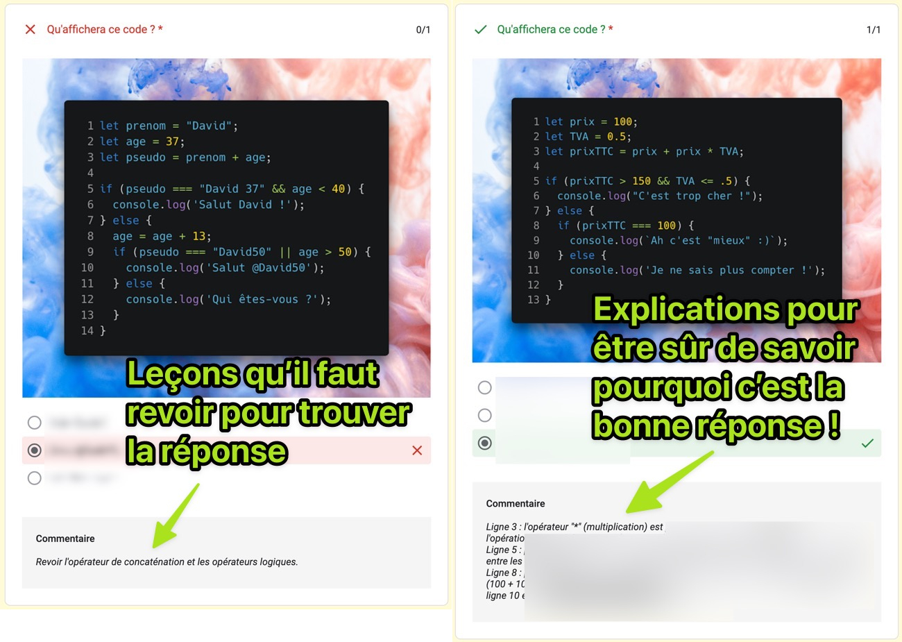 Formation JavaScript : module débutant