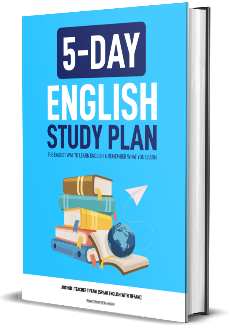 5 Day English Study Plan