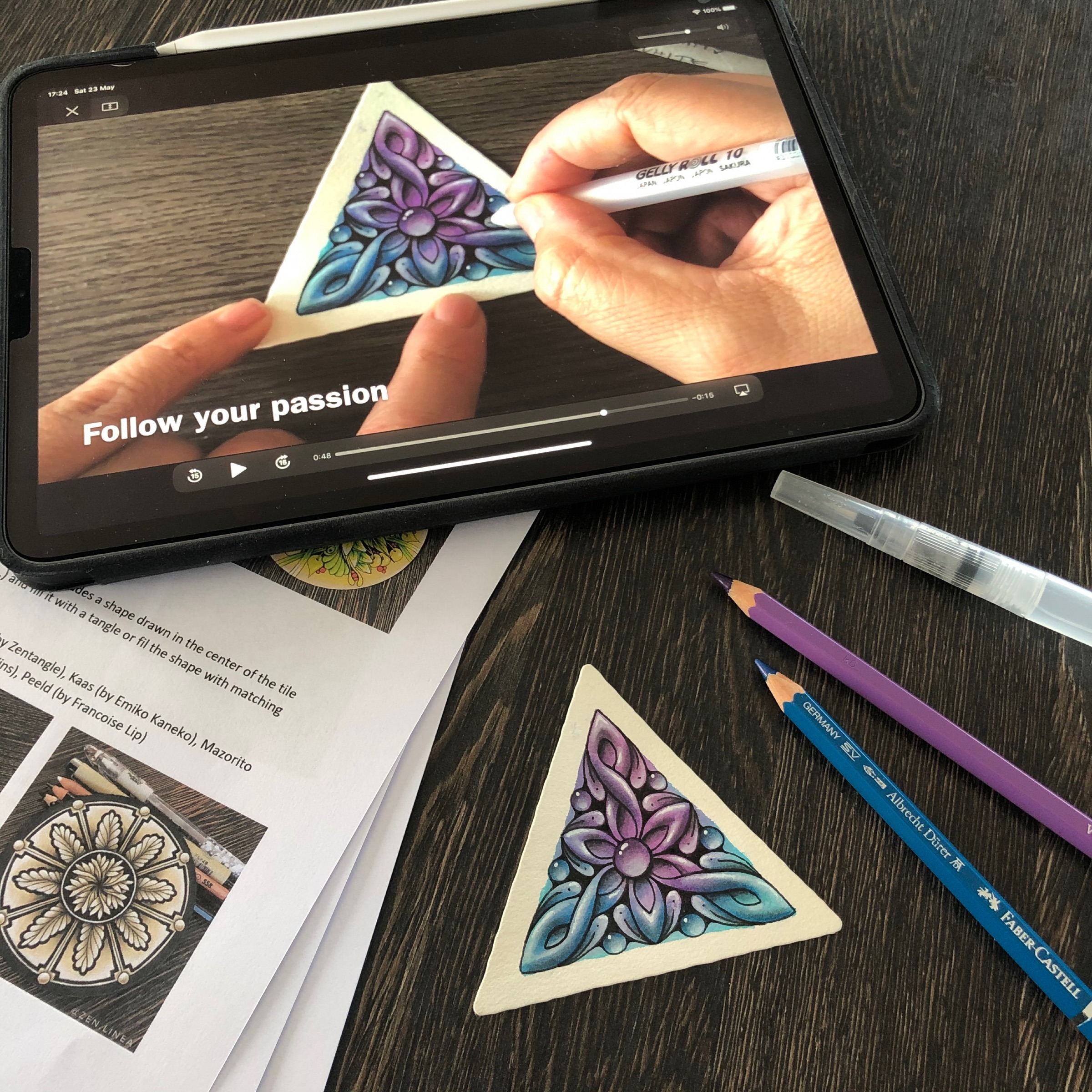 Learn - Online Zentangle Classes