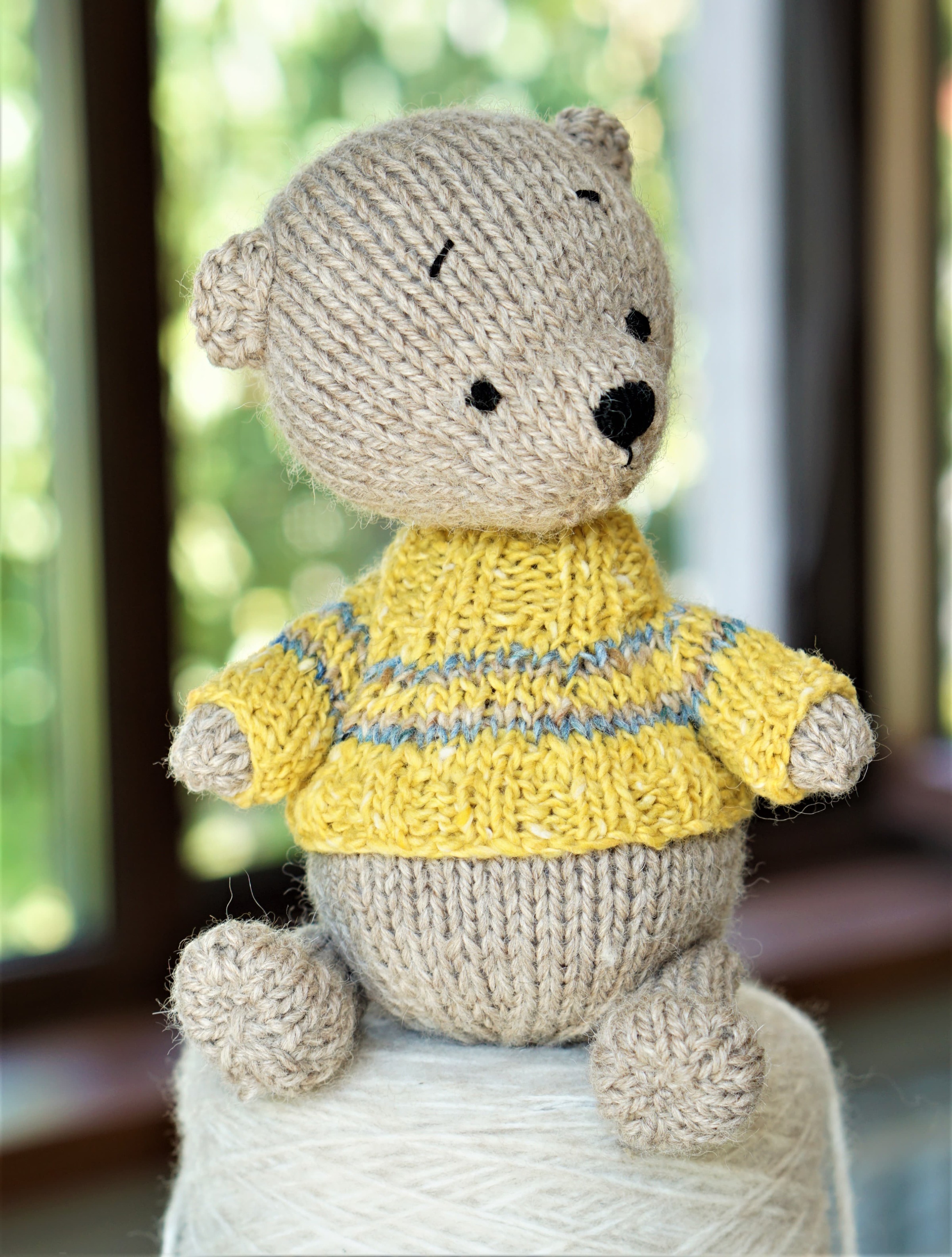 Knitted teddy deals bear pattern