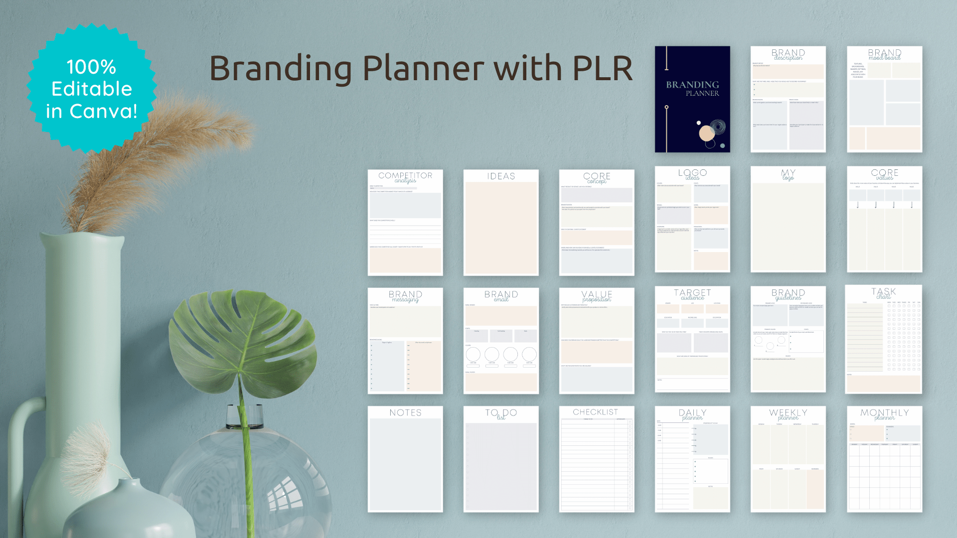 Branding Planner with PLR