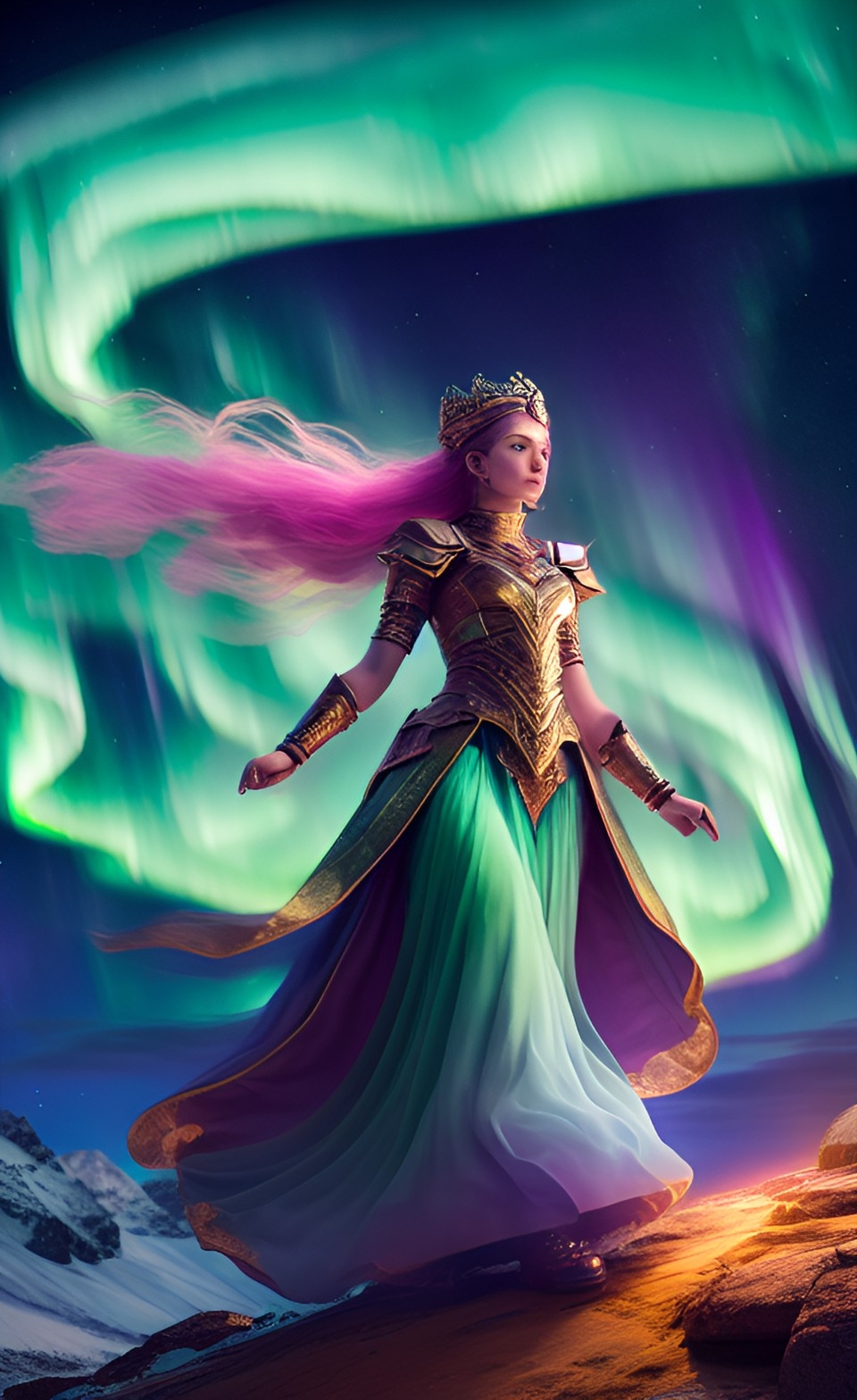 The Goddess Aurora: A Mythical Legend of Light and Dawn