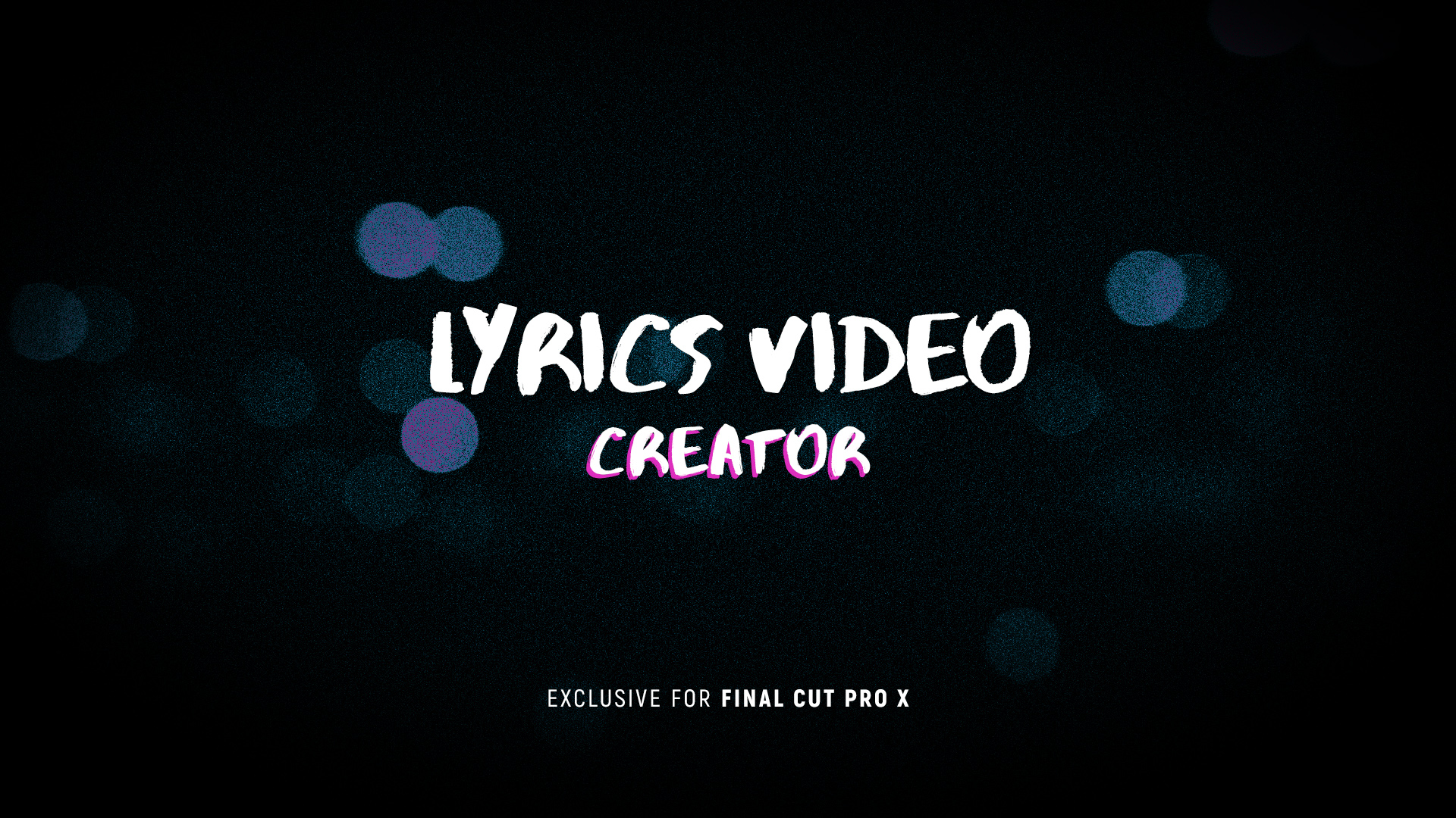 Lyrics Video Creator