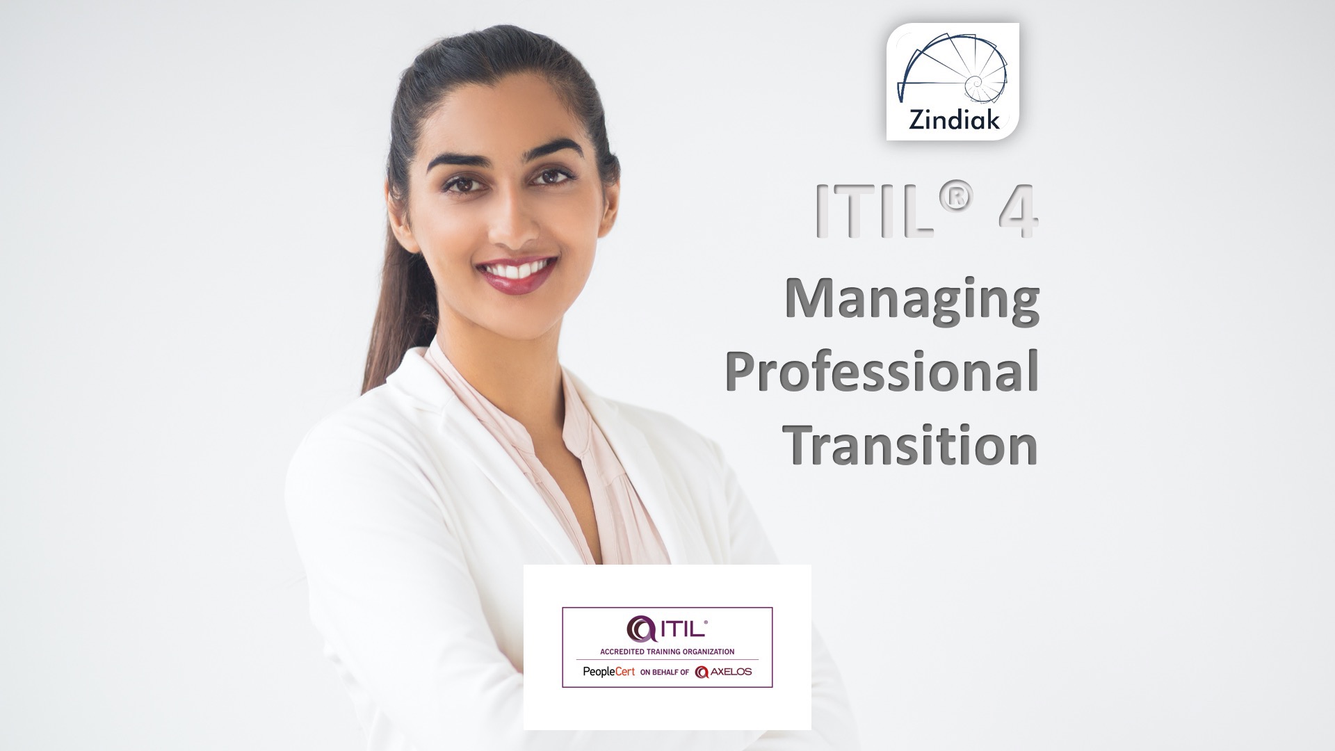 ITIL® 4 Managing Professional Transition (Online Training and Exam)