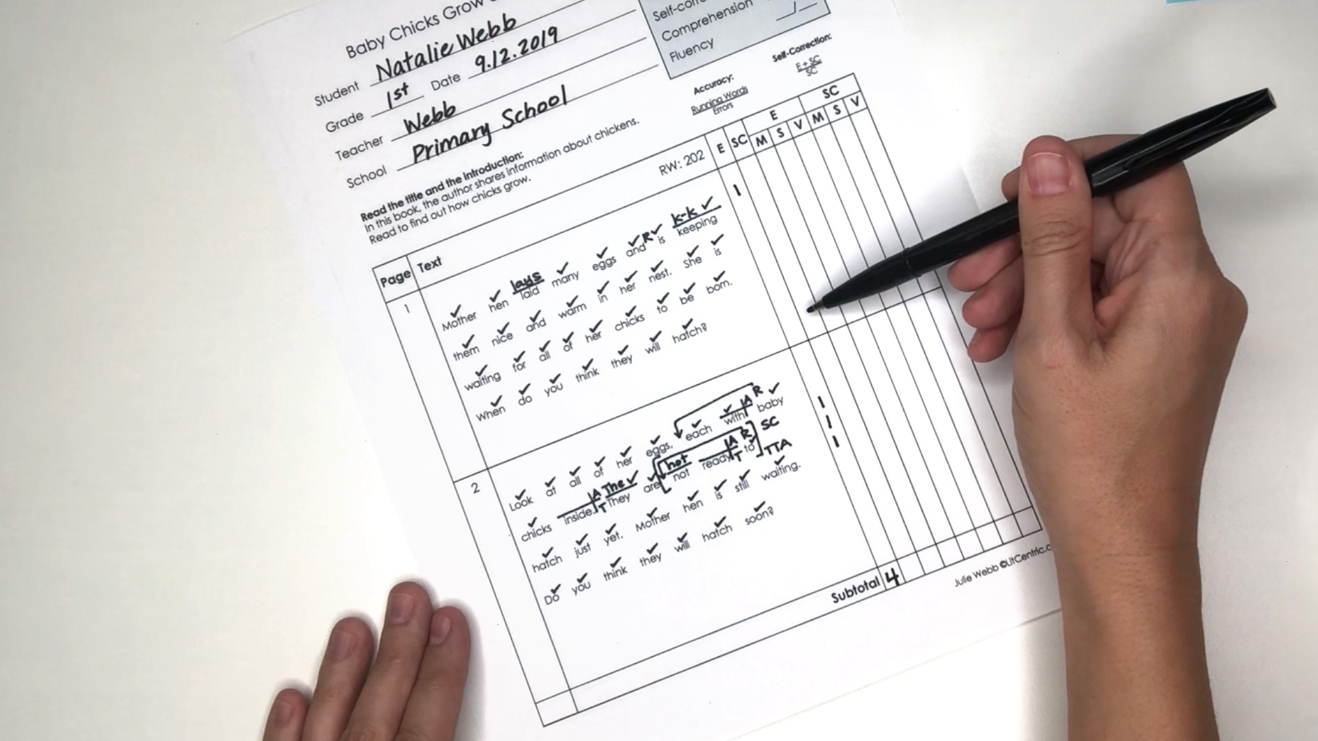 Running record boot camp how to use running records to accelerate 
