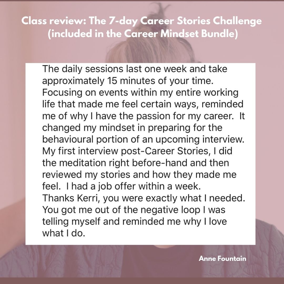 Career Mindset Bundle