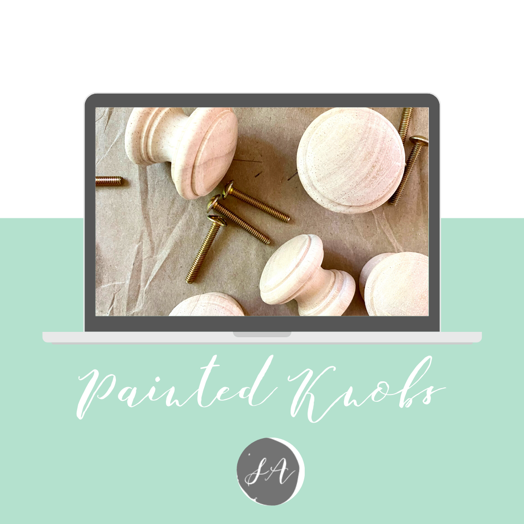 How to Paint Wood Knobs