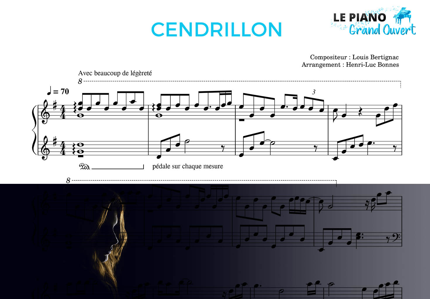 Partition CENDRILLON Louis Bertignac