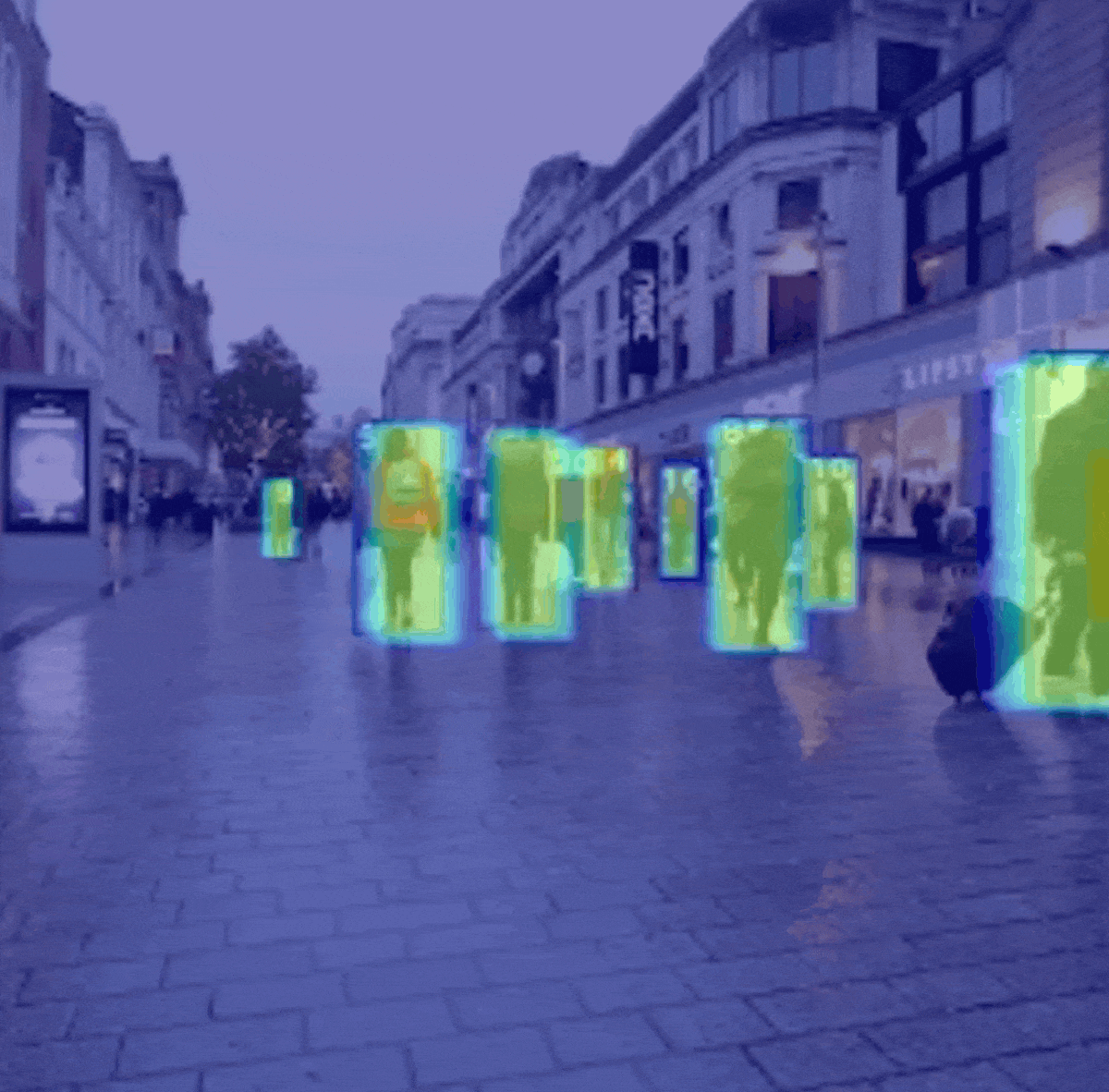 Retail Heatmaps Flask Application YOLOv8