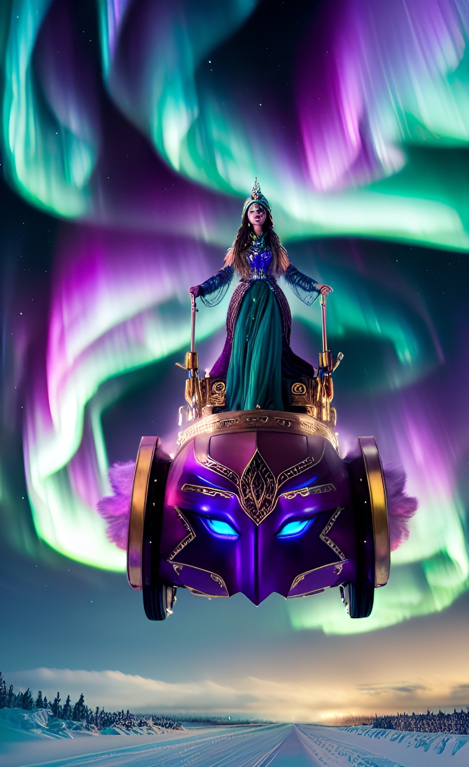 The Goddess Aurora A Mythical Legend of Light and Dawn