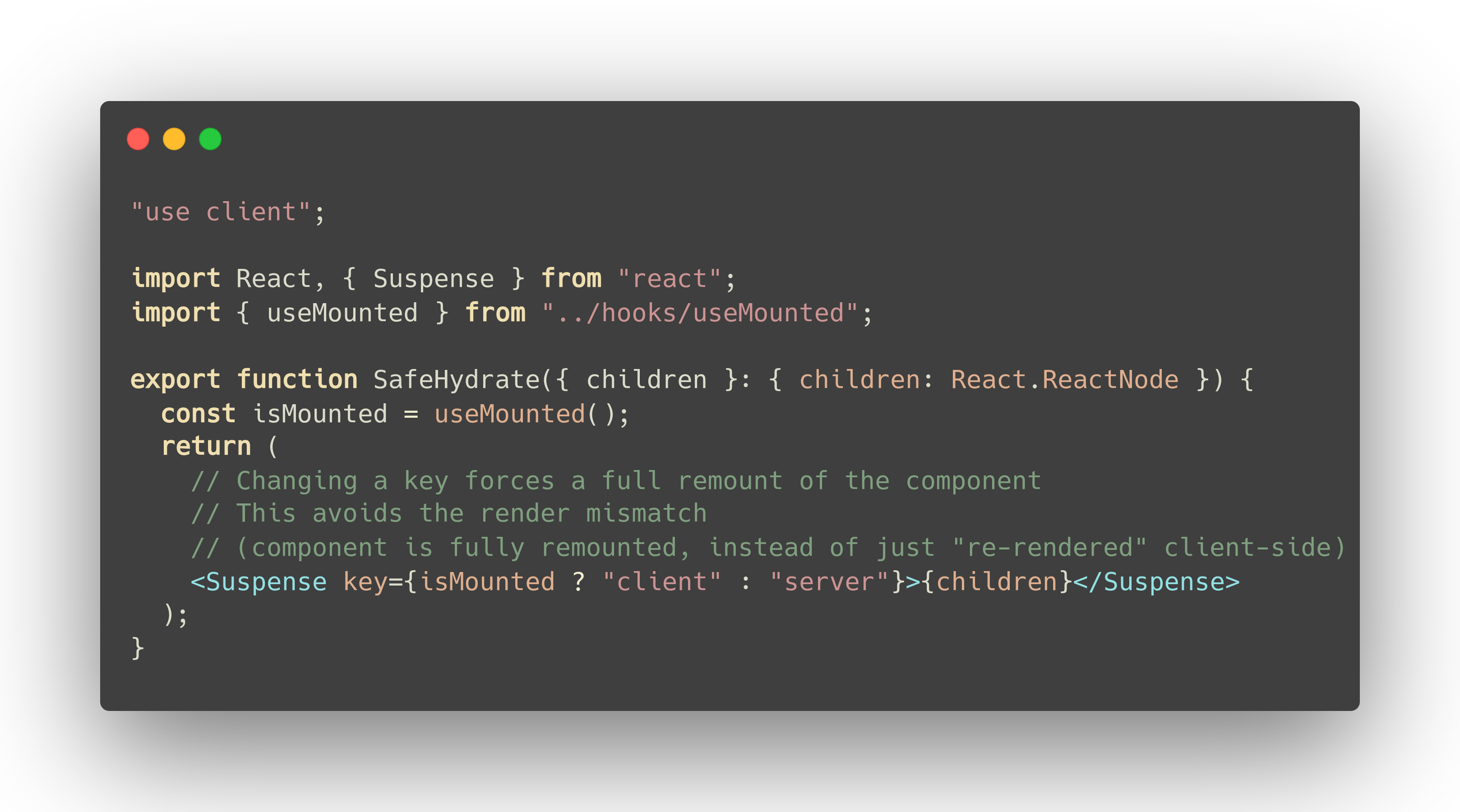 Manage clientonly code in Next.js with React "Browser Components" a