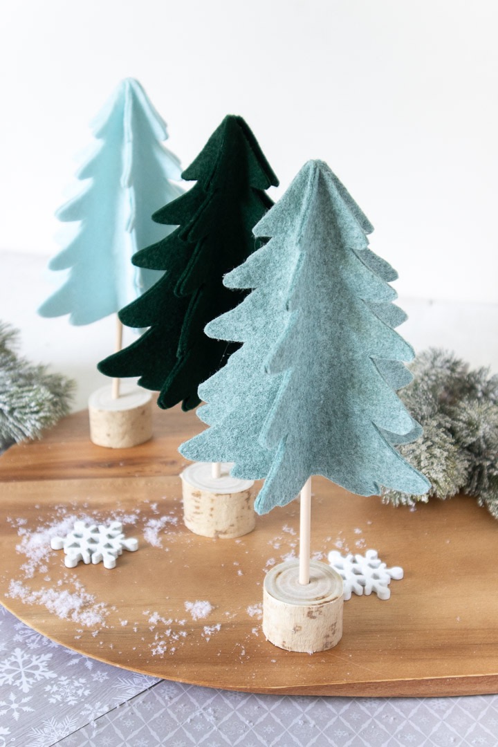 Felt Christmas Trees