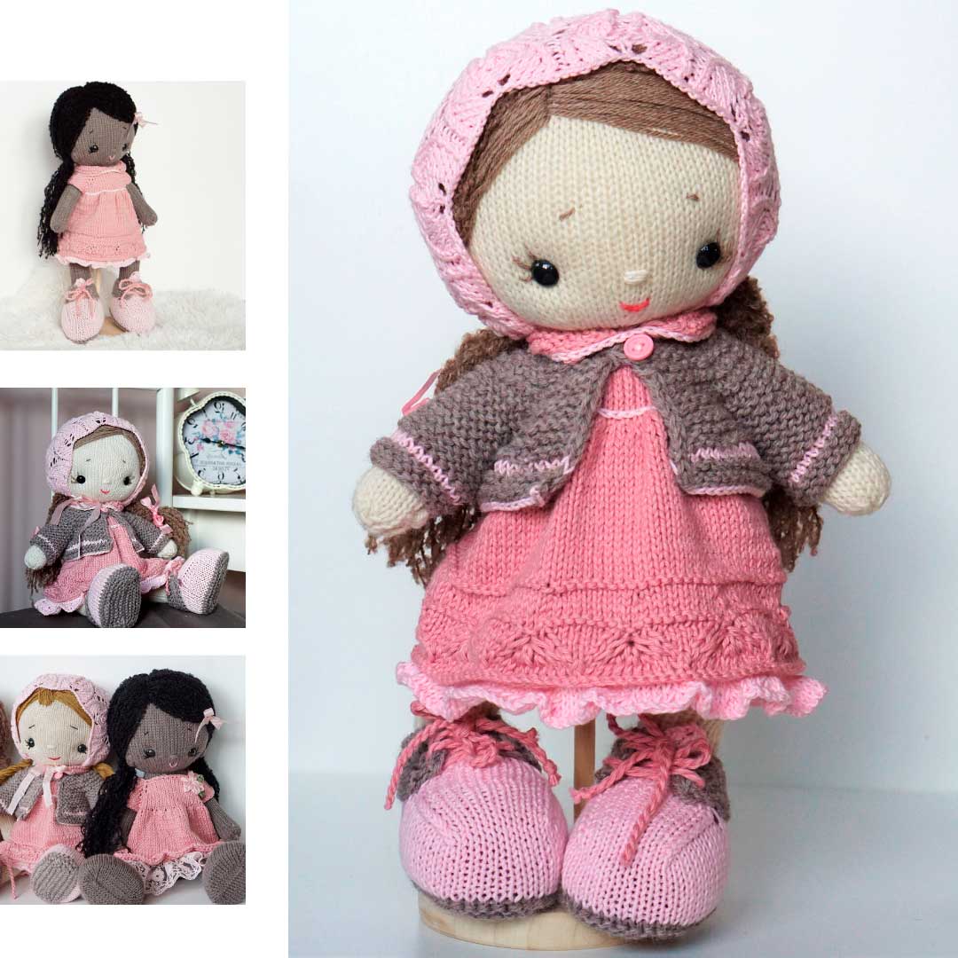 doudou lutin  Knitted doll patterns, Knitting patterns toys