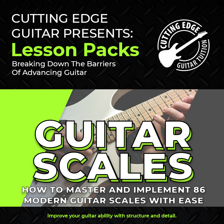 Cutting Edge Guitar Scales How To Learn and Implement 86 Modal