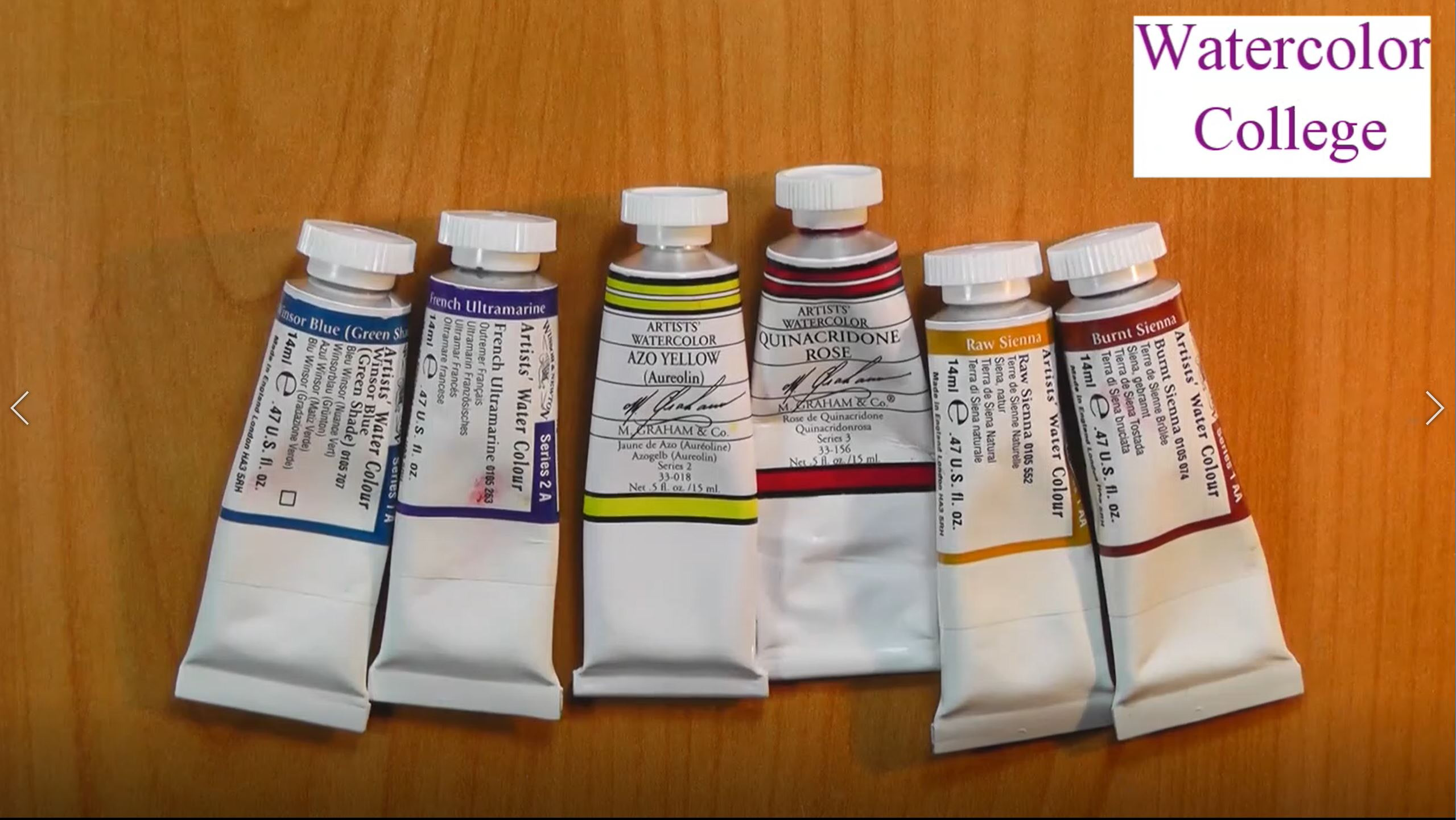 1 Watercolor Course. Watercolor Supplies and Practices