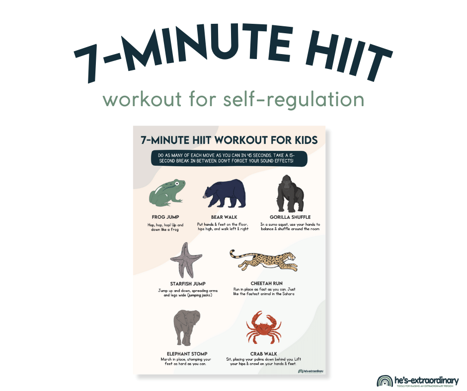 15 minute workout discount kids