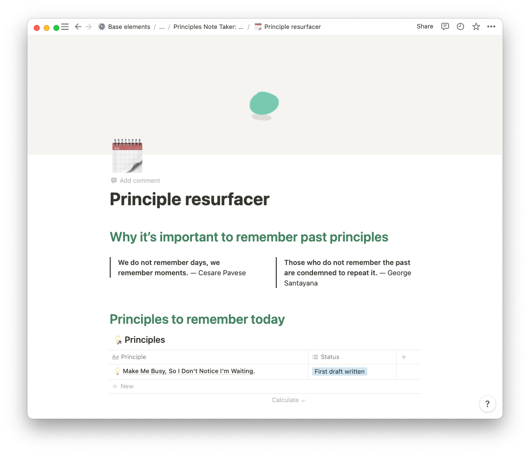 principles-note-taker-notion-template
