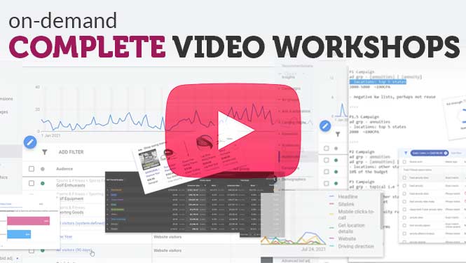God Tier Ads Workshops