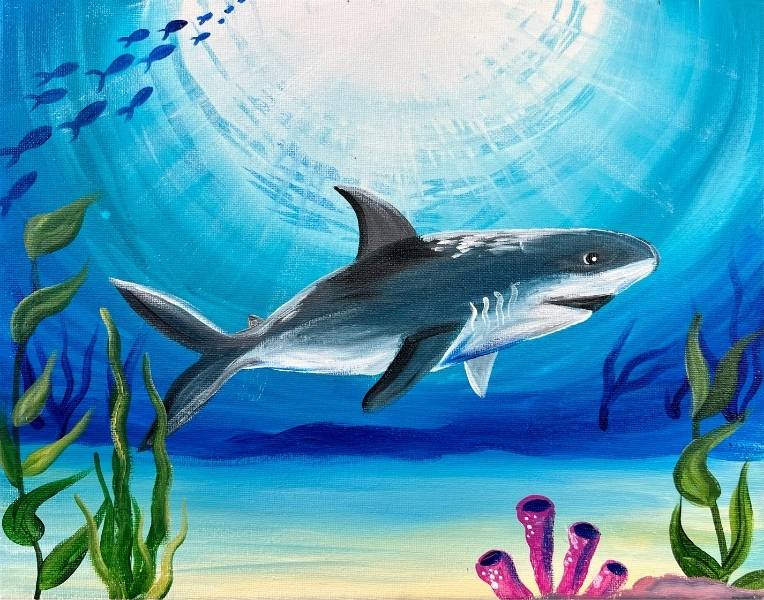 Shark Painting Tutorial Download