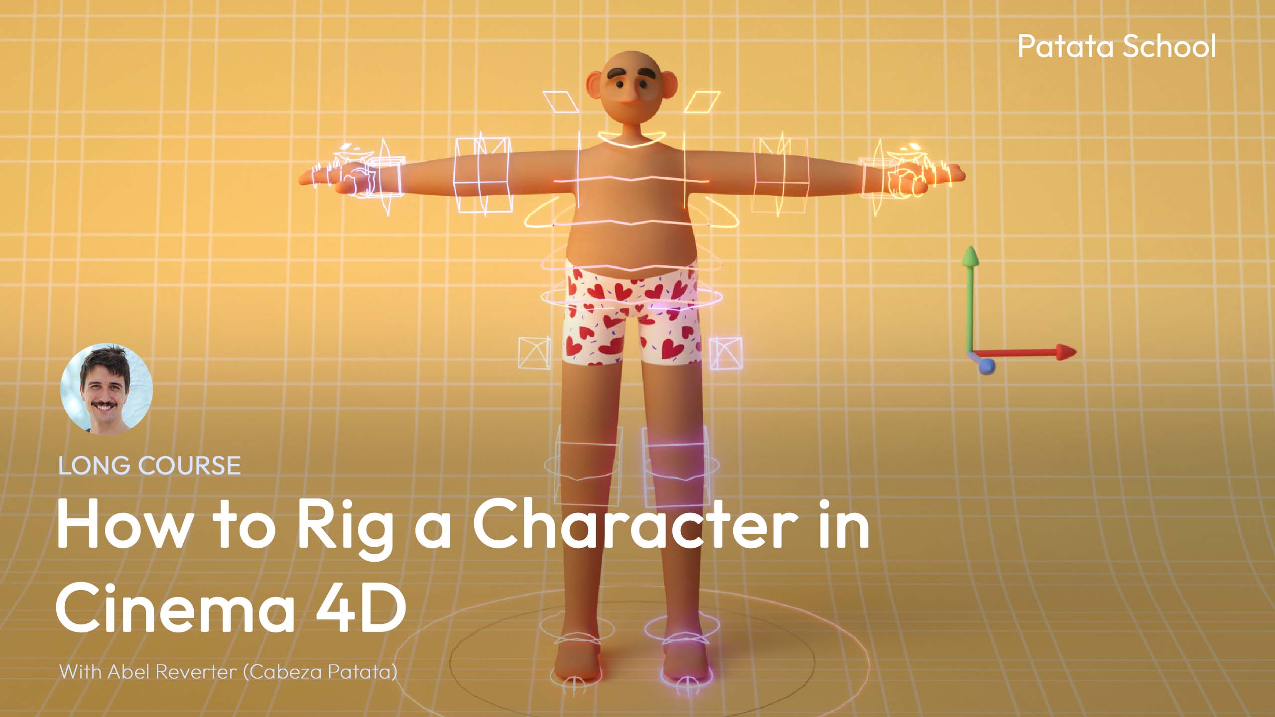 PatataSchool-How to Rig a Character in Cinema 4D