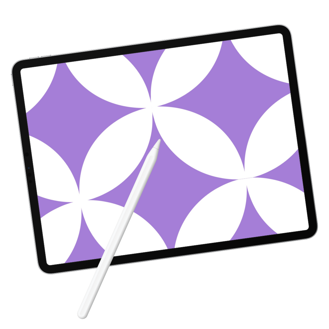 Circle Starburst Pattern Layout