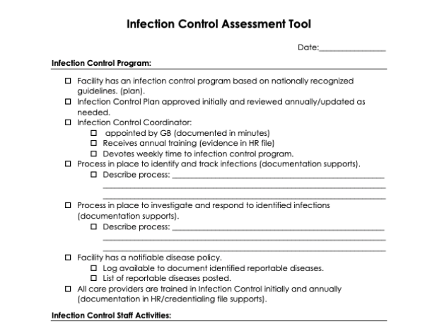 case study for infection control