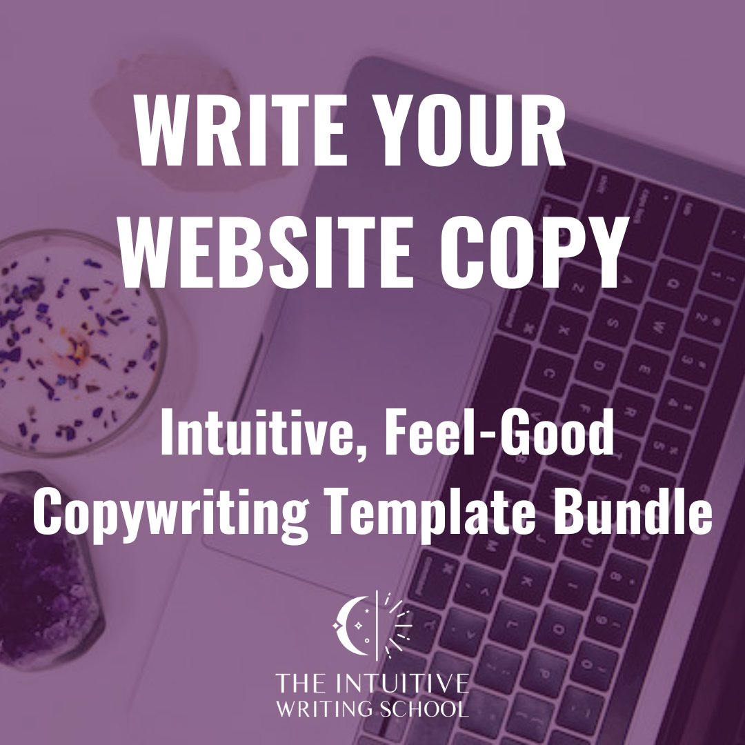 Write Your Intuitive Website — Copywriting Template Bundle