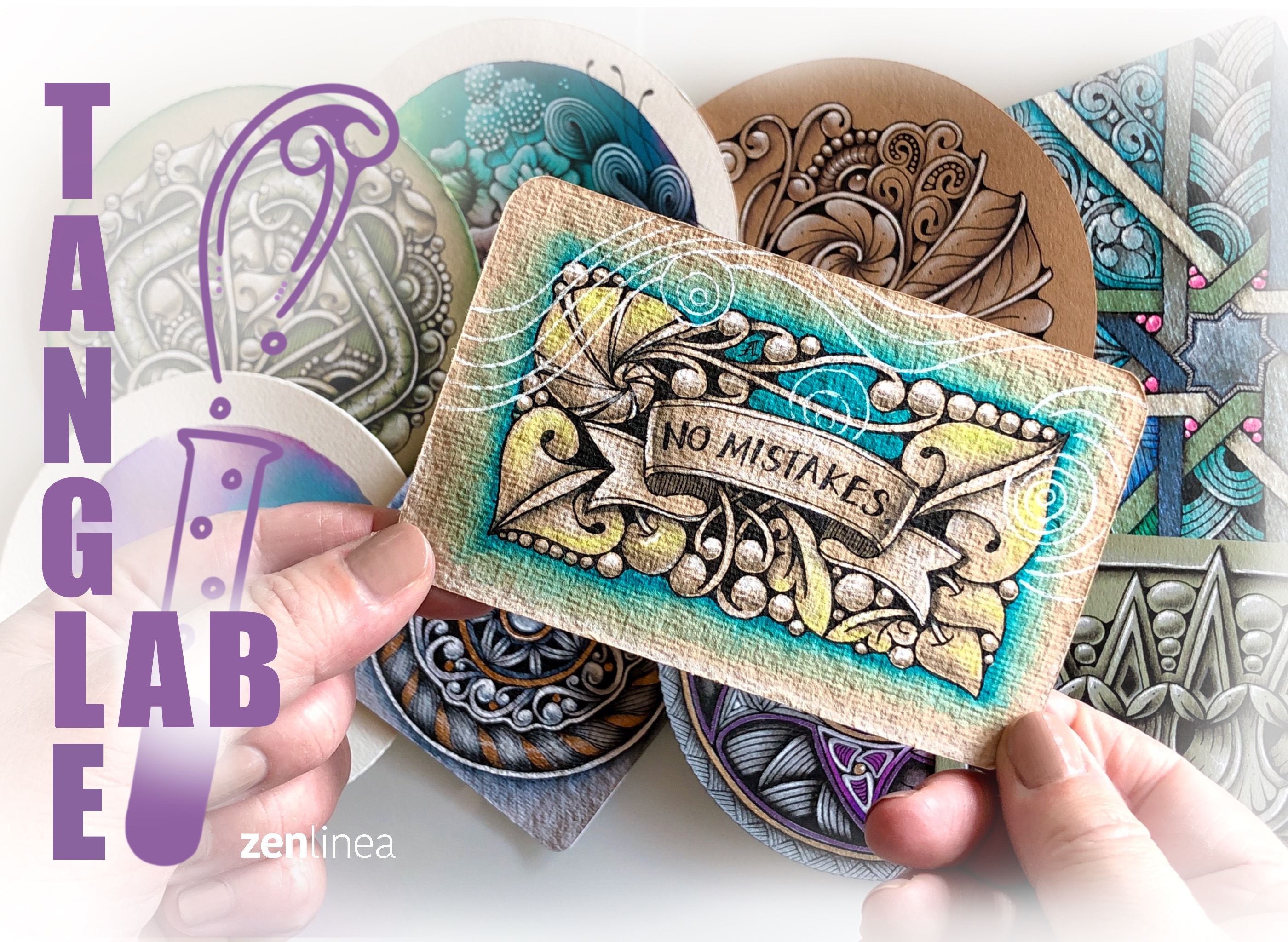 Online Zentangle Art Classes Zen Linea Anica Gabrovec