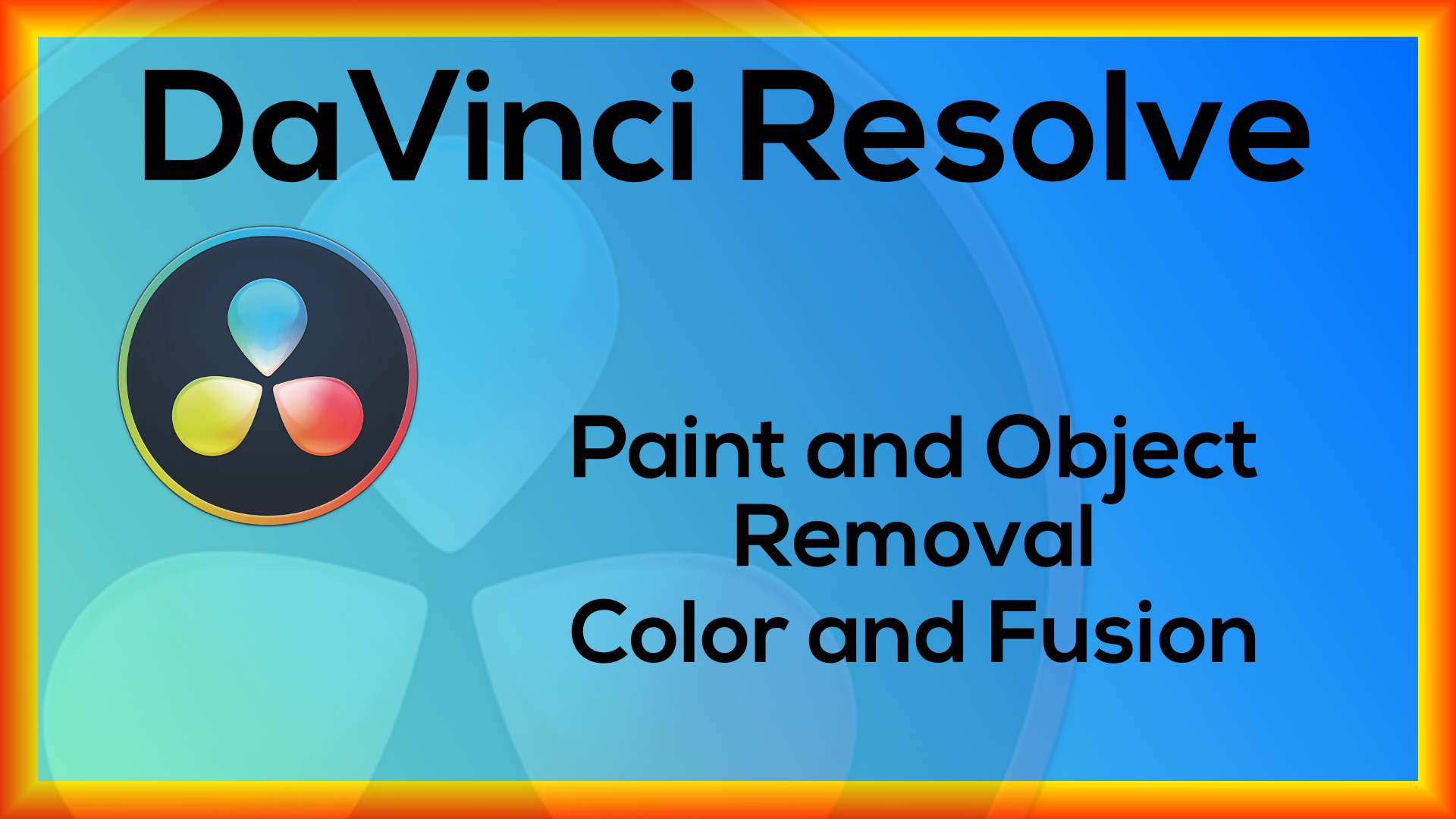 Davinci Resolve 18 - Paint And Object Remova