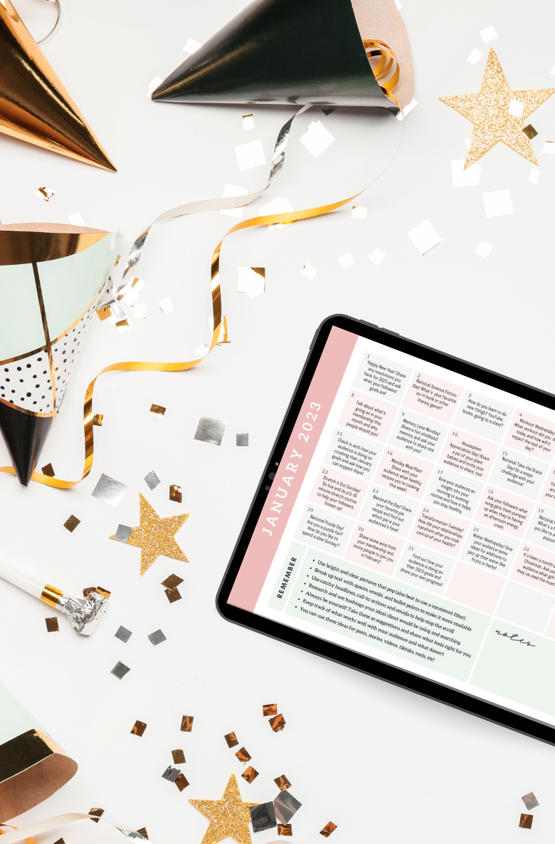 Jan 2023 Posting Ideas Tips