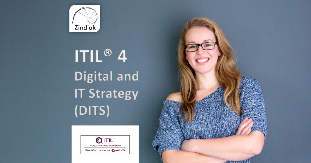 ITIL® 4 Leader: Digital and IT Strategy (Online training, Exam and eBook)