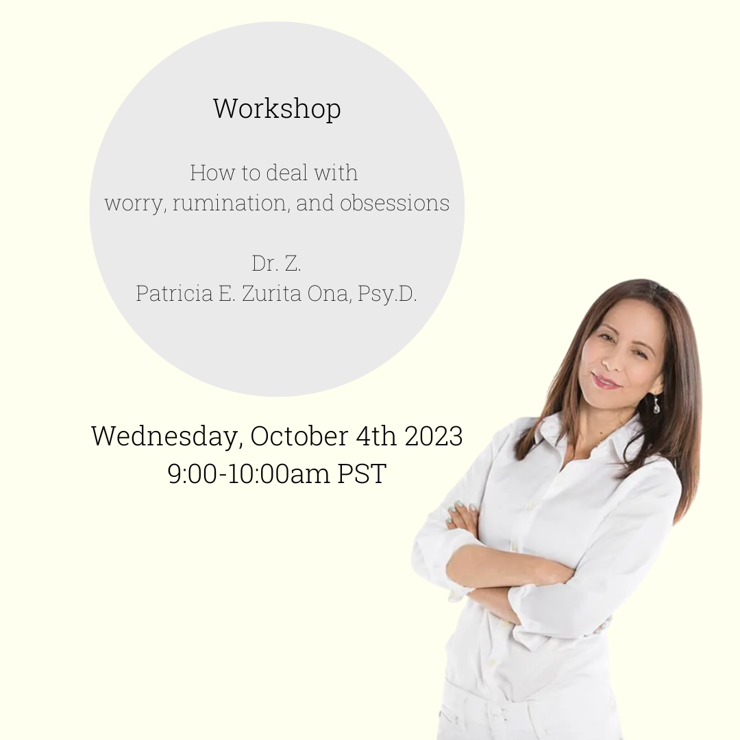 How to deal with worry, rumination, and obsessions